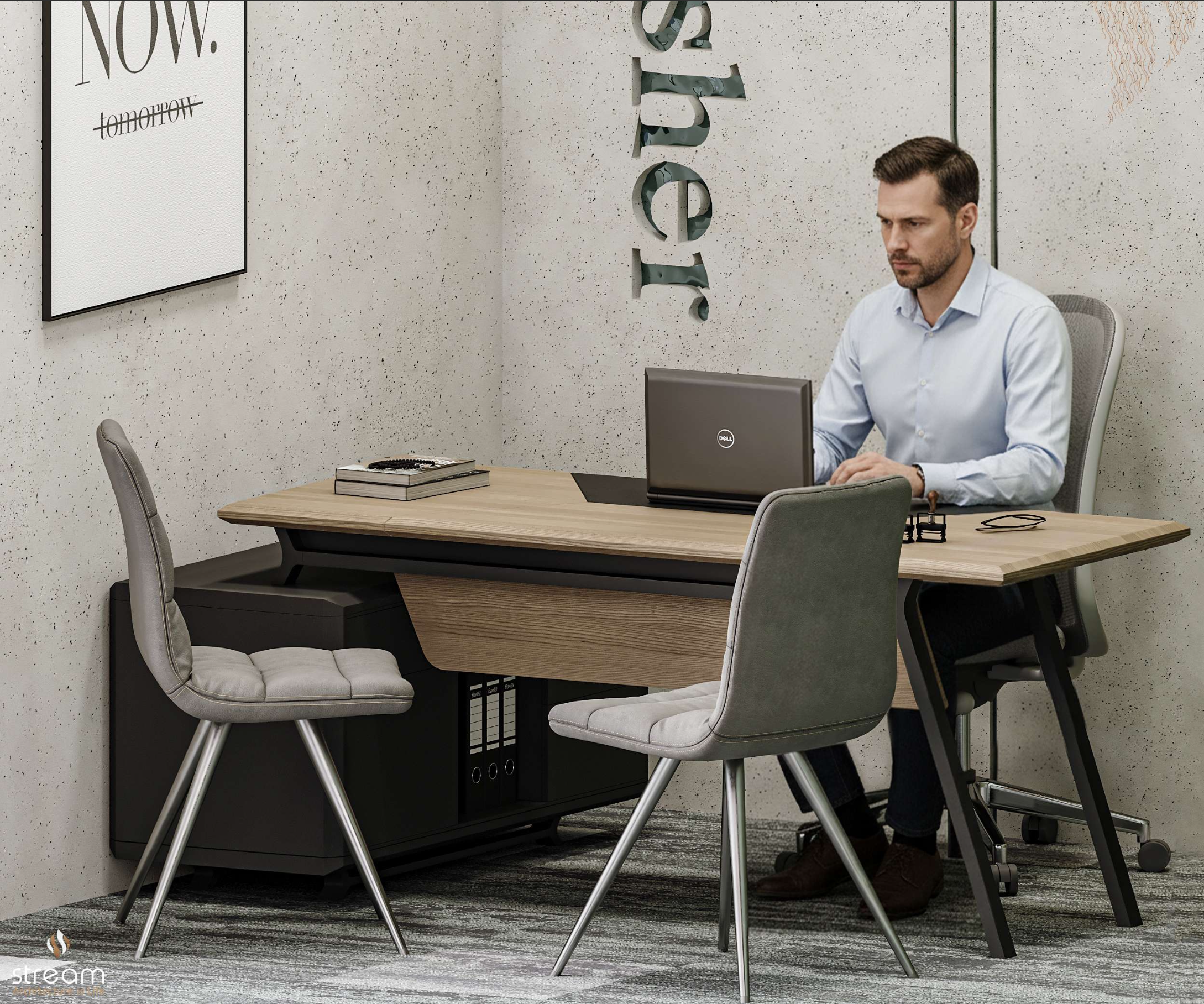 Solo Office interior — Founders Zone Riyadh