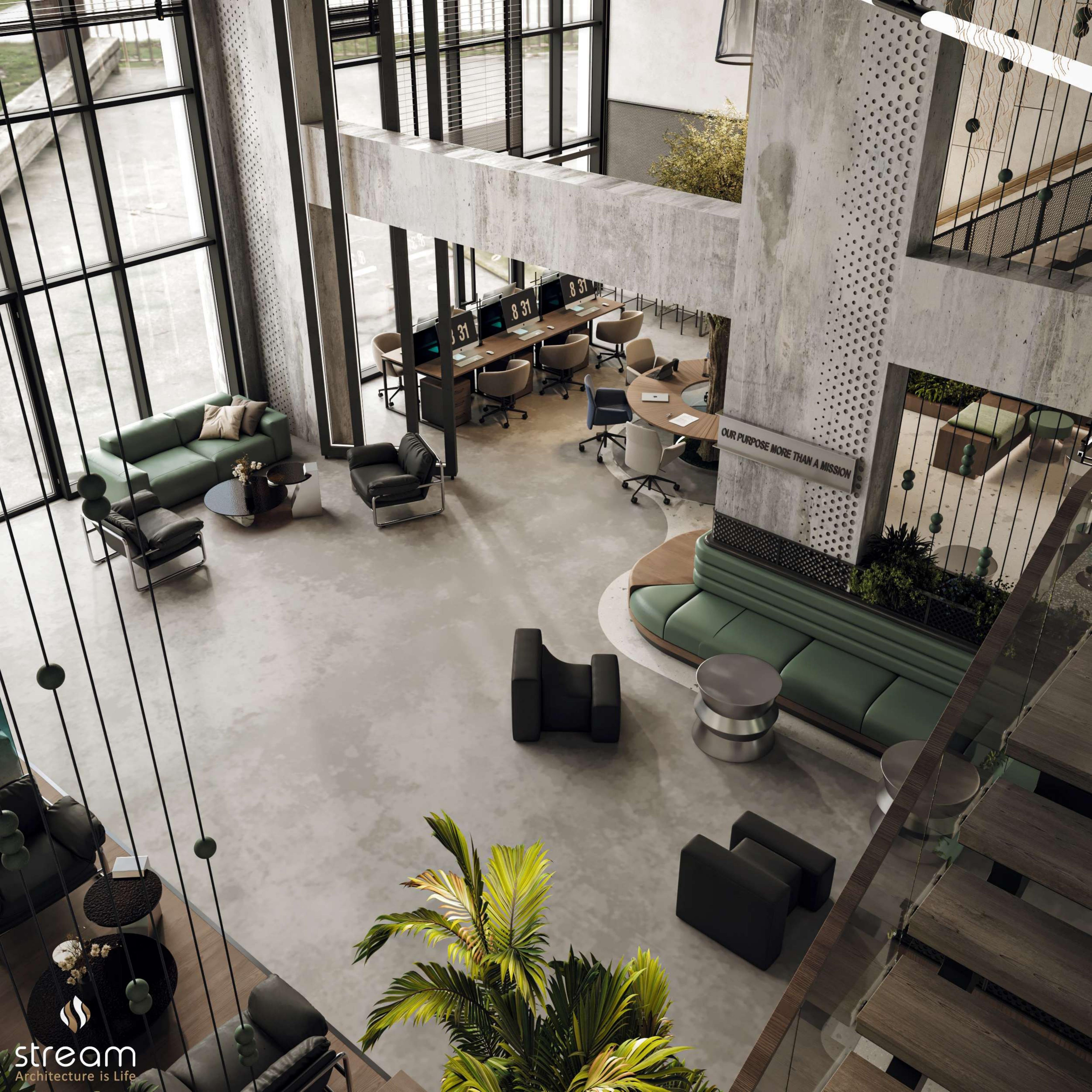 Founders Zone lounge