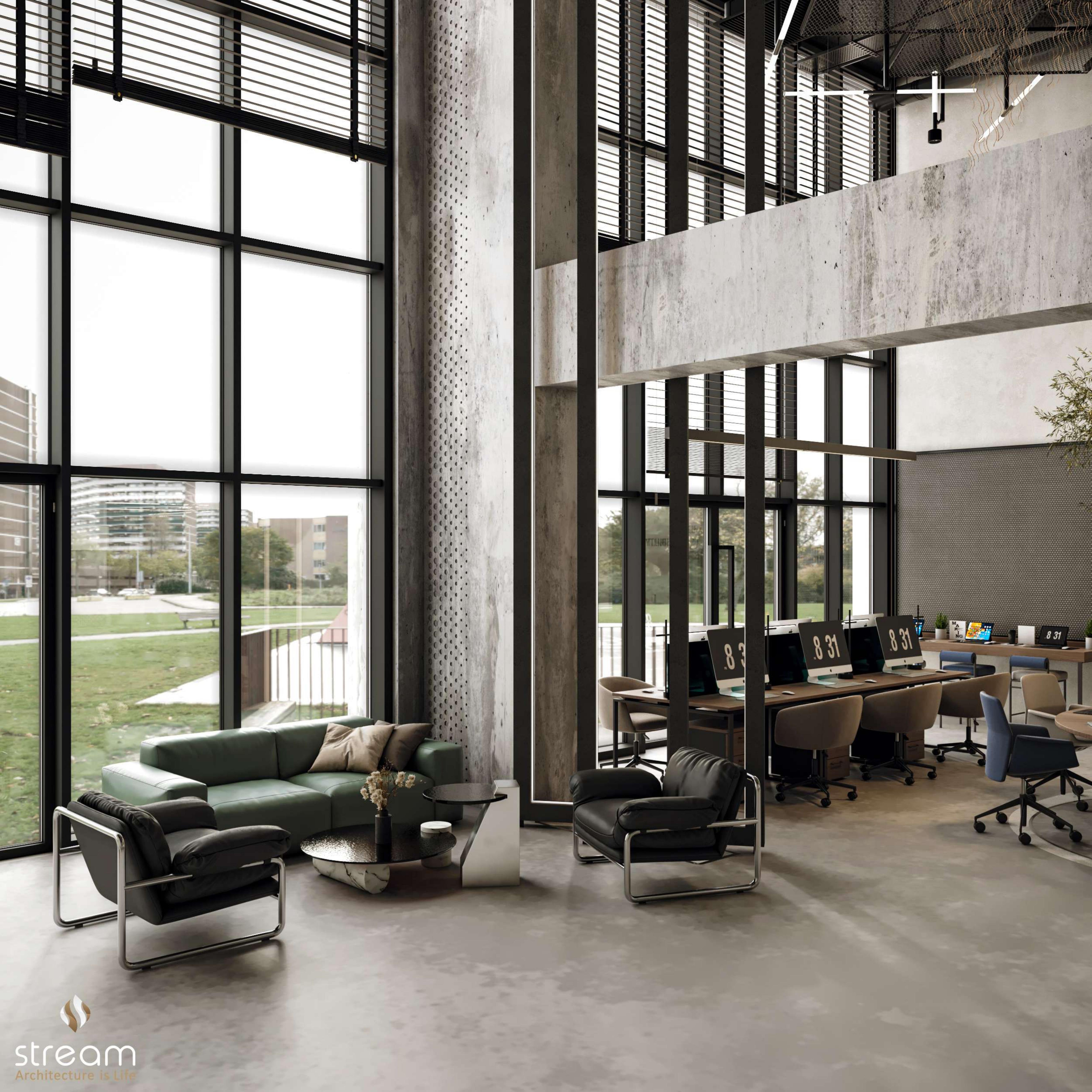 Founders Zone breakout lounge